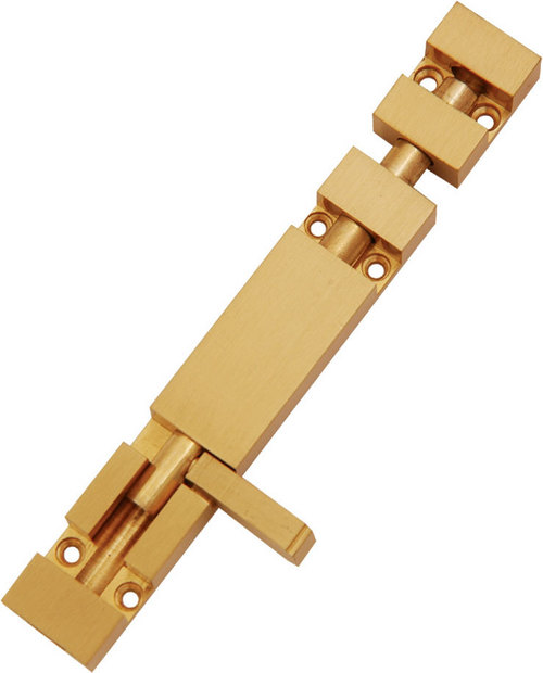 Brass Rectangle Tower Bolt