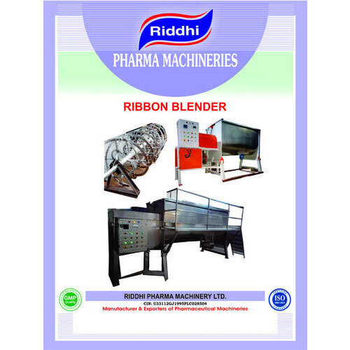 High Capacity Ribbon Blenders