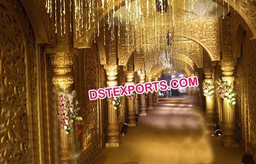 Wedding Golden Rajwada Gate