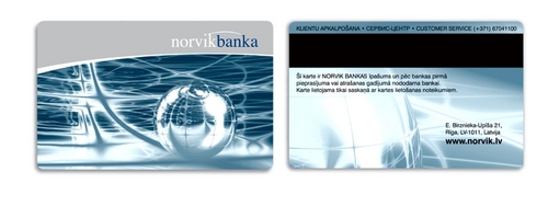 Sliver Metallic Membership Card