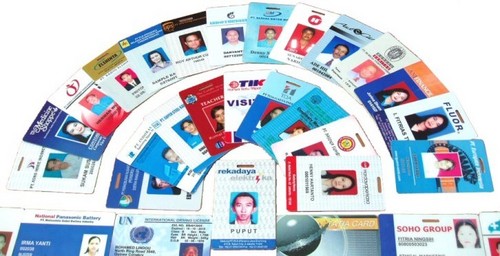 PLASTIC PVC COMPANY CARD