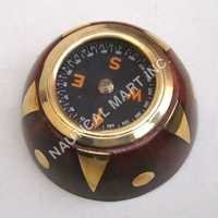 Stylish Nautical Brass Wooden Compass