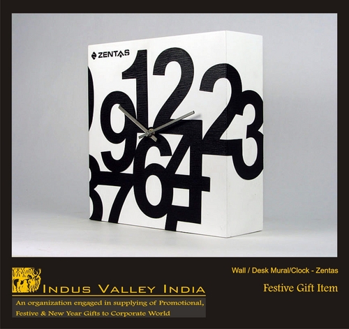 Wall/Desk Mural/Clock- Zentas