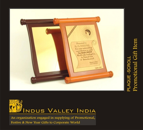 Plaque Scroll