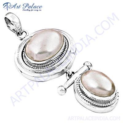 Lastest Luxury Pearl Silver Pendant