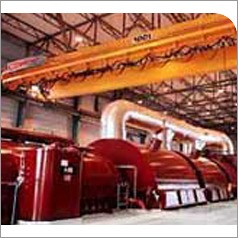 Processing and Service Duty Cranes - Mild Steel , New Yellow Finish for Optimal Industrial Performance