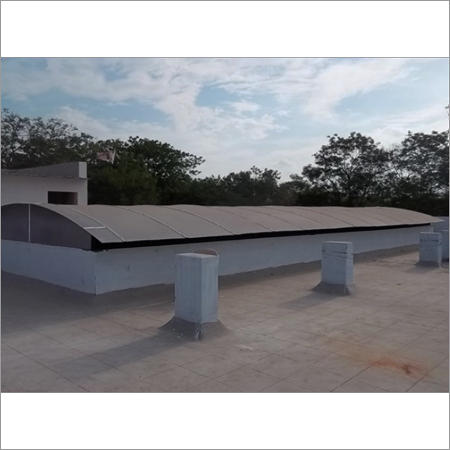 Profiled Polycarbonate Sheets - Polycarbonate Material, 5-9 mm Thickness, Rough Pattern, Rectangular Shape | High Impact Strength, UV Coated, Attractive Textured Surface