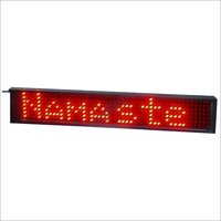 Moving Message Led Display Body Material: Metal