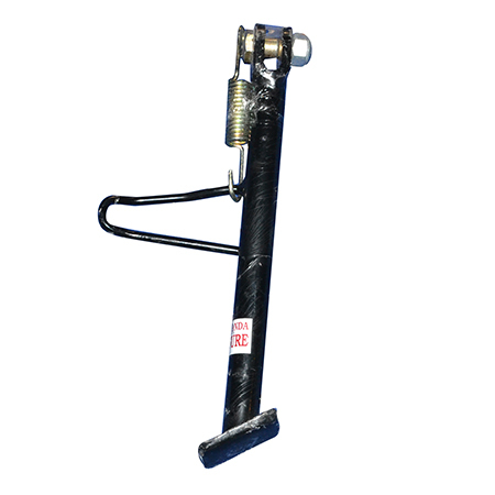Side Stand Pleasure - Steel 100x150mm Black, 600-700mm Height, 150-200kg Capacity | Stable Support, Easy Operation, Durable Design, Reliable Parking