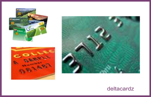 Embossed ID Card With Tipping