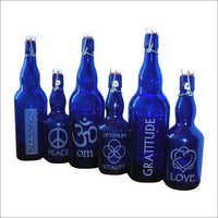 Blue Color Bottles