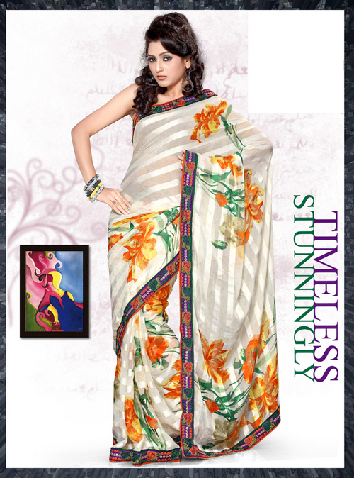 Exclusive Indian Party Wear Designer Sarees