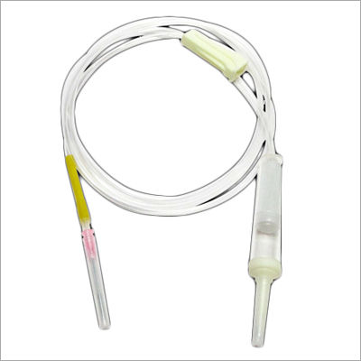 Infusion Set - New Plastic Material, Manual Operation | Designed for Hospital Use