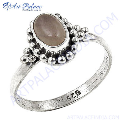 Lastest luxury Chalce  gemstone Silver Ring