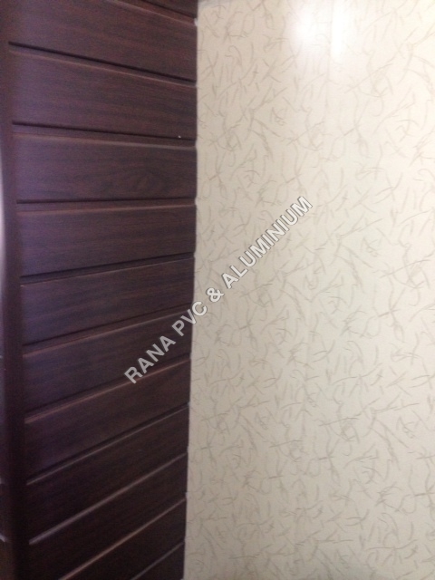 PVC Wall Panel - Various Sizes, Brown Glossy Finish | Easy Installation, Water Resistant, Durable, Low Maintenance, Fire Resistant, Soundproof, Aesthetic Appeal