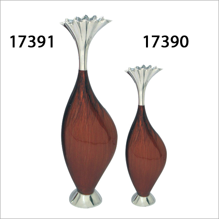 Aluminium Enameled Flower Vases