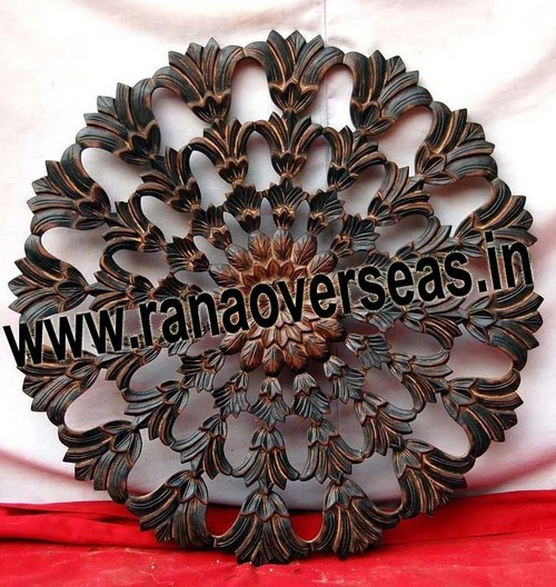 Wooden Round  Wall Panel