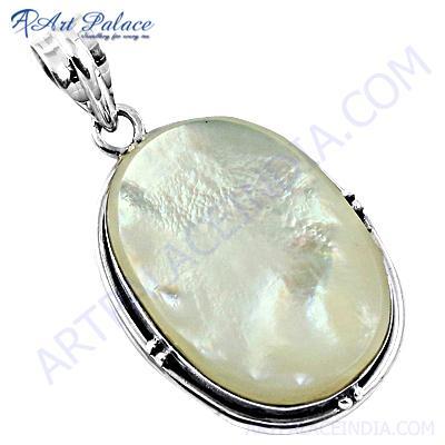 Inspired Shell Silver Pendant