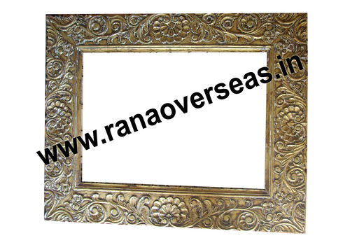 Wooden Mirror Frame In Unique Design