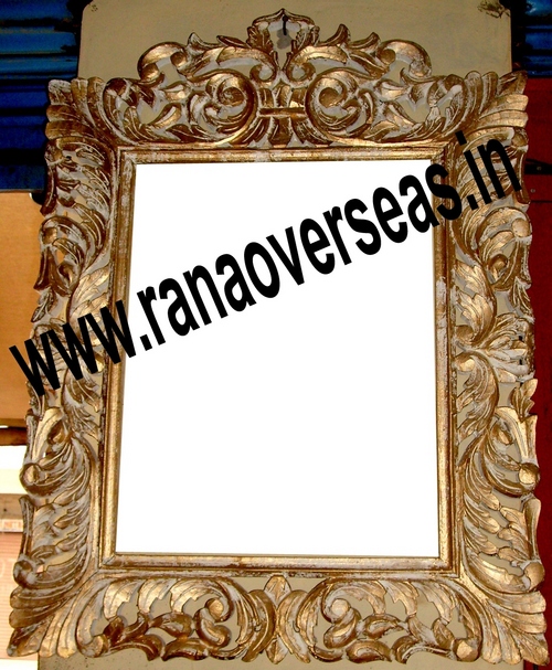 Wooden Undercut Mirror Frame