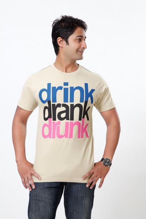 Round Neck And V Neck T Shirt