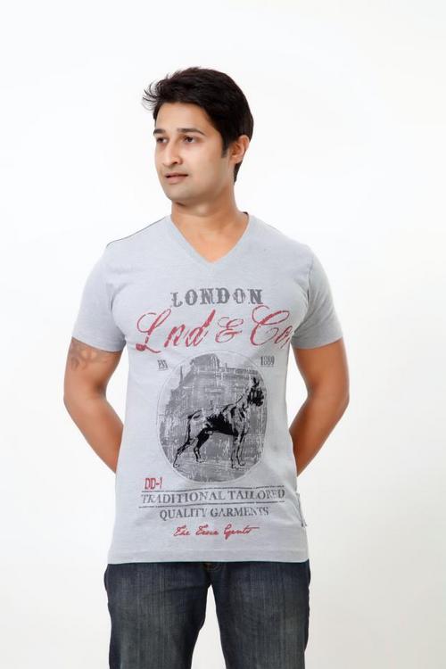 Round Neck And V Neck T Shirt