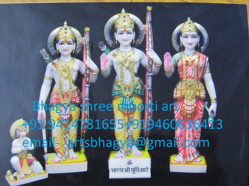 Marble Ram Darbar Statue