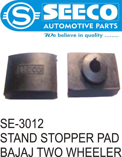 Heat And Abrasion Resistant And High In Strength Two Wheeler Stand Stopper Rubber