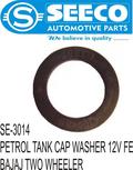 Petrol Tank Cap Washer - Rubber, Stainless Steel & Aluminium | Polished Finish, Weight: 80-180g, Working Life: 2-4 Years
