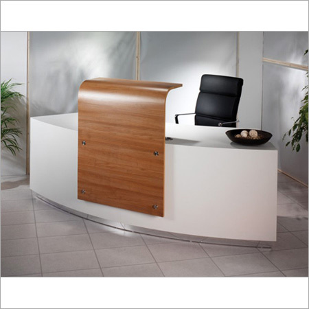 Wooden Reception Desk