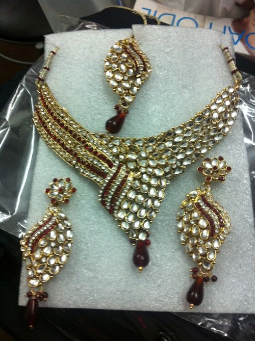 Kundan Style Jewelry, Immitation Wholeseller From India, High Quality Designer Costume Jewellery