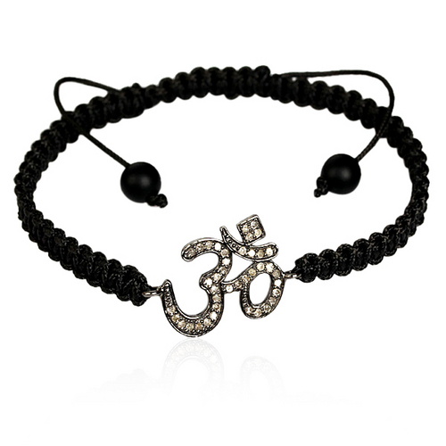 Pave Diamond Charm Bracelet VOVP