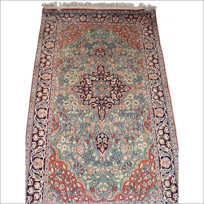 Hand Knotted Pure Silk Carpet