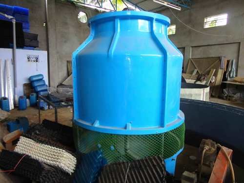 FRP cooling tower plant