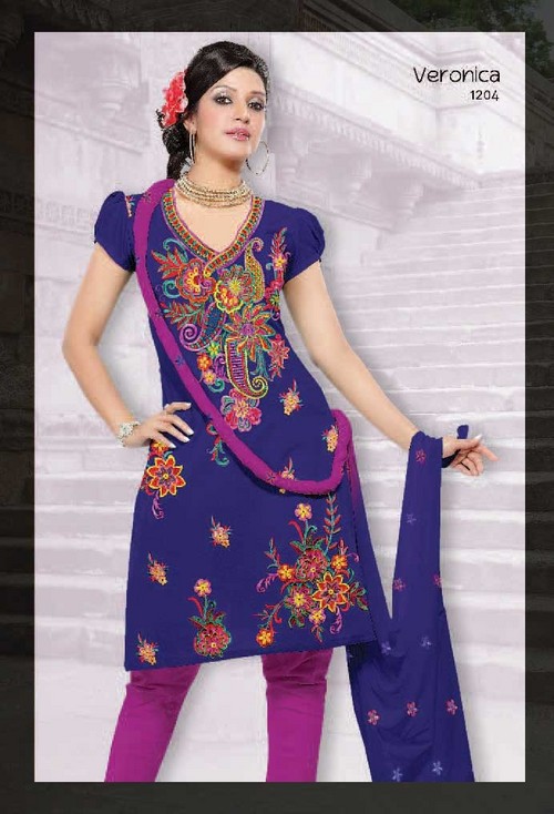 Unstitched Stylish Ladies Suits