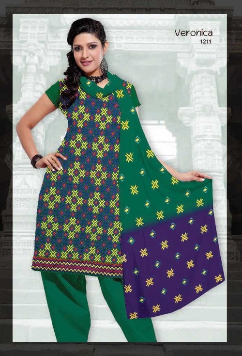 Unstitched Printed Ladies Suits