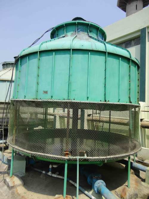 Frp bottle shape cooling tower Plant