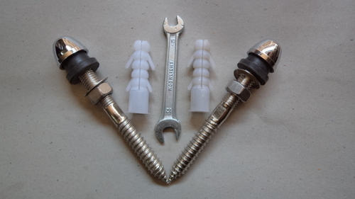 Brass Rack Bolt Screw Pair