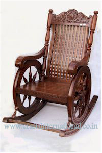 Elegant Wooden Rocking chair