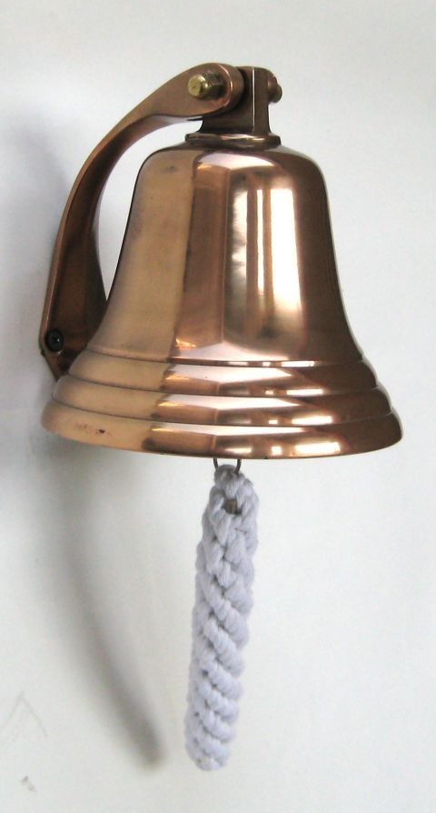 6"Nautical Aluminum Ship Bell