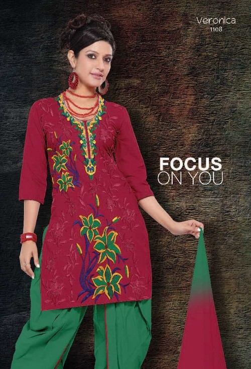 Unstitched Designer Salwar Kameez