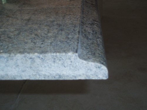 TABLE TOP GRANITE - Granite Customizable Dimensions Blue and Black with Unique Veined and Homogeneous Patterns | Durable Easy to Clean Elegant Heat Resistant Long Lasting Stain Resistant Polished Finish