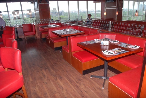 Interior Decoration Services - Wood, Variable Dimensions, Red | Space Planning, Custom Designs, Project Management