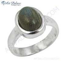 ingenious Labradorite Sterling Silver Gemstone  Ring