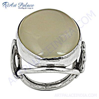 Excellent New Fashion Chalci Silver Gemstone Ring