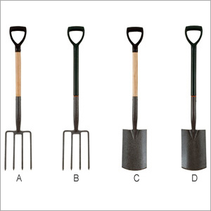 Long Handled Digging Fork