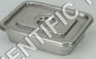 Silver Surgical Tray With Cover
