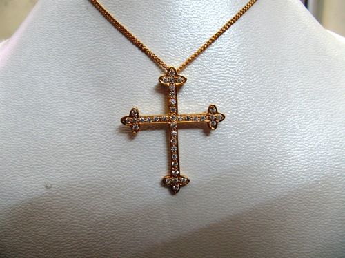 AD Cross Pendant