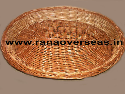 Bamboo Baskets In Oval Shape