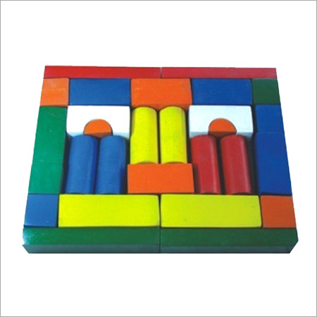 Building Blocks - PVC Material, Multicolored Shapes, Various Sizes | Colorful, Durable, Educational, Versatile for Montessori Learning